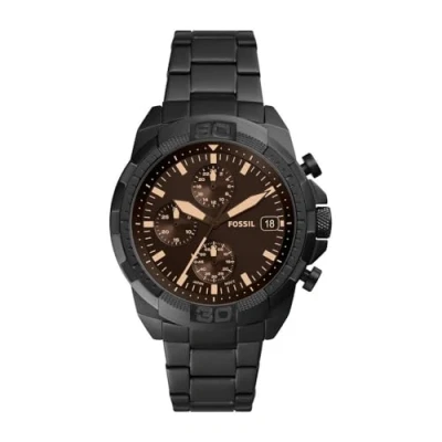 Immagine di Fossil Bronson Cronografo, Uomo, Taglia: One Size, Black