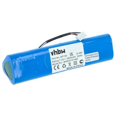 Immagine di vhbw batteria compatibile con Fluke Power Quality Analyzer 433, 434, 435 oscilloscopio, dispositivo di misurazione (3600mAh, 7,2V, NiMH)