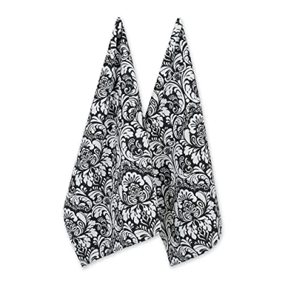 Immagine di DII, Grembiule da Cucina in Cotone, Regolabile, Donna, con Tasche e Fascette estra Lunghe Strofinaccio Nero