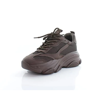 Immagine di Steve Madden Possesso, Scarpe da Ginnastica Donna, Marrone Scuro, 40 EU
