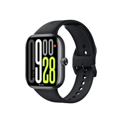 Immagine di Xiaomi Redmi Watch 5, Smartwatch con display AMOLED 2.07&quot;, Chiamate Bluetooth, Autonomia 24 giorni, Resistenza Acqua 5 ATM, Monitoraggio Frequenza Cardiaca e SpO2, Sistema GNSS integrato, Nero