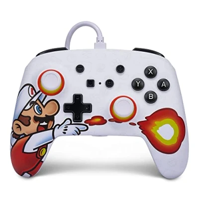 Immagine di Controller cablato avanzato PowerA per Nintendo Switch Fireball Mario