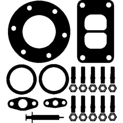 Immagine di MAHLE ORIGINAL 001 TA 18023 000 Kit montaggio, Compressore