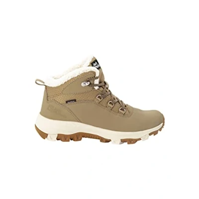 Immagine di Jack Wolfskin Everquest Texapore Mid W, Scarpe da Ginnastica, Donna, Clay Beige, 37.5 EU