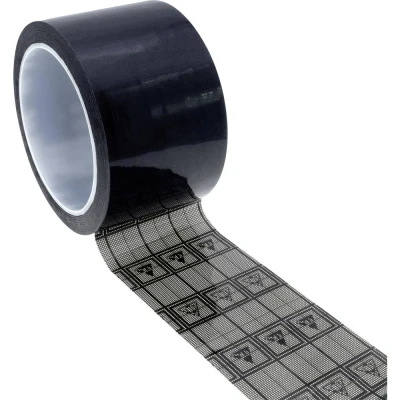 Immagine di Quadrios Nastro adesivo ESD 1 pz. Nero, Trasparente (L x L) 33 m 12 mm
