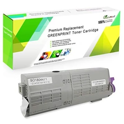Immagine di GREENPRINT Cartuccia di Toner Compatibile C542 C532 MC563 MC573 Nero 7000 pagine per stampanti laser colori OKI Okidata C532dn C542dn MC563dn MC573dn
