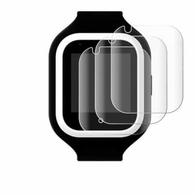 Immagine di savvies (4 Pezzi Full Screen Pellicola Protettiva per SaveFamily 4G Iconic Cover Copertura [Completa Trasparente, 3D Curved]