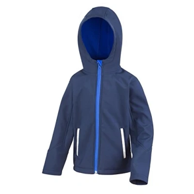 Immagine di Risultato per Bambini R224J kt Core TX Performance Softshell Giacca, Bambino, R224J, Navy/Royal, Large/Size 9/10