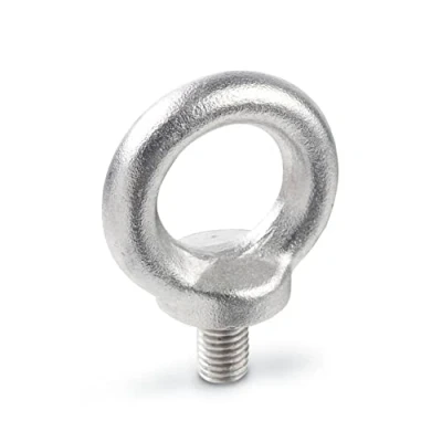 Immagine di Ganter Normelemente DIN 580 M16 NI, vite ad anello in acciaio inox, argento, filettatura