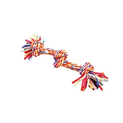 Immagine di Nuts For Knots Twist Tee Giocattolo per cani in cotone a 2 nodi, taglia M