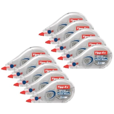Immagine di Tipp Ex 10 x 932564, Bianco, 10er Multipack