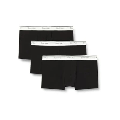 Immagine di Calvin Klein Slip Bikini Modellanti Donna Confezione da 3 Cotone Elasticizzato, Multicolore (Black/White/Grey Heather), XS
