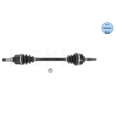 Immagine di MEYLE 11 14 498 1008 Albero motore / Semiasse Assale anteriore Sx 649mm 24,5mm CITROËN: C2 Hatchback, C3 I Hatchback