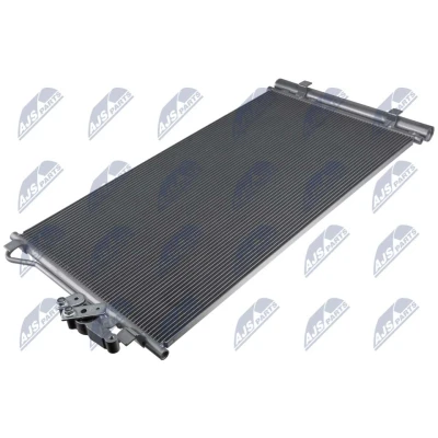 Immagine di NTY CCS JG 004 Condensatore con essiccatore Alluminio 698mm JAGUAR: E Pace