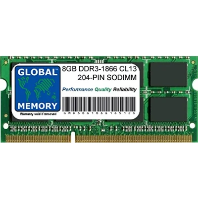 Immagine di Memoria RAM da 8 GB DDR3 1866 MHz PC3 14900 204 PIN SODIMM compatibile con Intel IMAC 27&quot; RETINA 5K (fine 2015)
