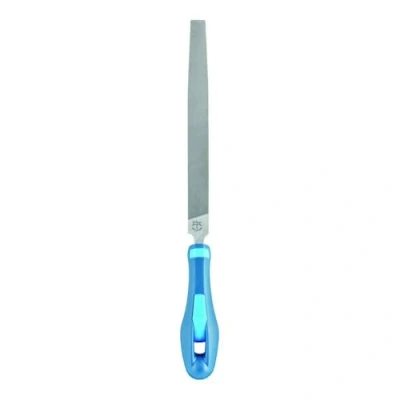 Immagine di PFERD 11216157 Lima per officina con punta piatta Heat 2 incl. Impugnatura ergonomica universale sgrossatura e finitura Lunghezza 150 mm 1 pz.