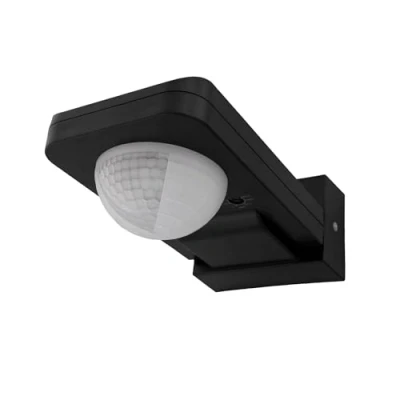 Immagine di Sensore di movimento da soffitto Nero 360 Con Interruttore Crepuscolare Portata 20M, IP65
