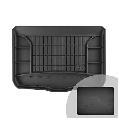 Immagine di FROGUM ProLine 3D Esclusivo Tappetino Vasca Baule Bagagliaio in gomma perfetto per Audi Q2 dal 2016 Comodo organizzatore Bordi più alti