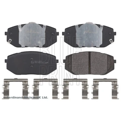 Immagine di BLUE PRINT ADBP420113 Kit pastiglie freno Assale anteriore con segnalatore acustico usura lamierino anticigolío, materiale di fissaggio