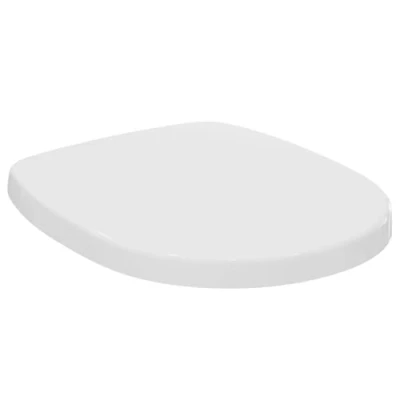 Immagine di Ideal Standard Concept, Copriwater avvolgente con chiusura standard, Copri WC spesso da 365x435x50mm, Bianco