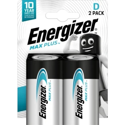 Immagine di Energizer Max Plus Batteria Torcia (D) Alcalina/manganese 1.5 V 2 pz.