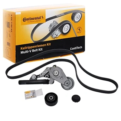 Immagine di CONTITECH 6PK1660K1 Kit cinghie Poly V VOLKSWAGEN: Golf 4, New Beetle Hatchback, 4 Variant, SEAT: Leon I Ibiza 2, AUDI: A3 Hatchback