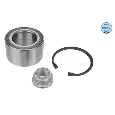Immagine di MEYLE 014 098 0166 Kit Cuscinetto ruota con materiale di montaggio ORIGINAL Quality anello sensore magnetico integrato 90 a sfere