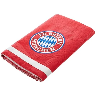 Immagine di Amscan 9906511 Tovaglia FC Bayern Monaco, dimensione 120 x 180 cm, in carta, perfetta per feste di tifosi o calcio, tavola festiva, decorazione, campione record, logo