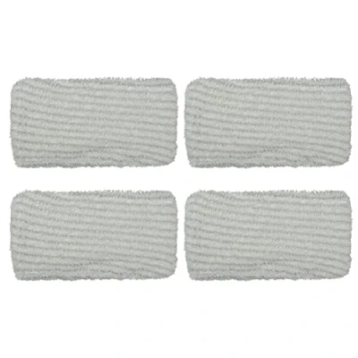 Immagine di 4 Panni in Microfibra di Ricambio Progettato per Rowenta Clean &amp; Steam ZR005801, ZR005804, ZR850002, Bianco