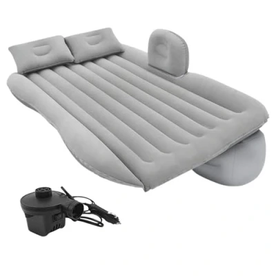 Immagine di MAGIC SELECT Materasso Gonfiabile per Auto. Letto Pieghevole Portatile e Multifunzionale Sedile Posteriore con Pompa ad Aria + 2 Cuscini. Divano Gonfiatore Viaggi Campeggio.
