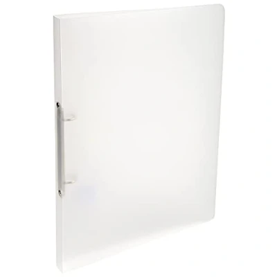Immagine di Exacompta 54160E Confezione da 5 Raccoglitori Chromaline 2 Anelli Tondi 15 mm Dorso 20 Polipropilene Traslucido 0.5 F.to Esterno 25x32 cm per A4 Colore: Incolore