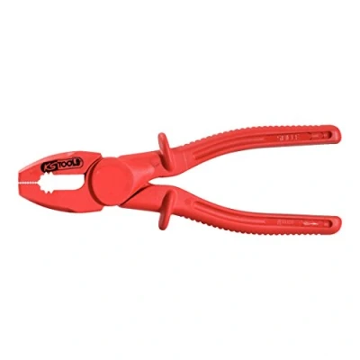 Immagine di KS Tools 117.1639 Pinza combinata in plastica con isolamento protettivo, 200mm