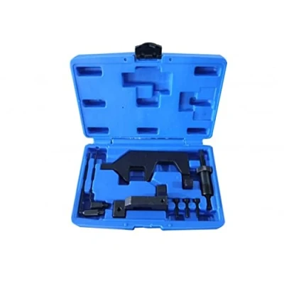 Immagine di KB Global Kit di Strumenti per la Messa in Fase del Motore, bloccaggio della fasatura dell&#039;albero Motore Set Regolazione Compatibile con BMW N13 N18 F20 F30 Mini R55 R56 985 1.4 1.6