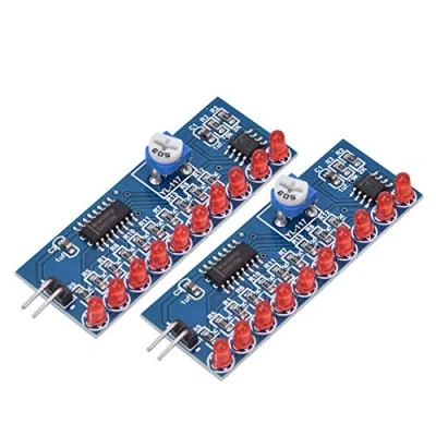 Immagine di 2 Pz NE555 + CD4017 LED Chaser Water Flowing Light Module Kit fai da te circuito elettronico, composto di generazione orologio e contatore decimale