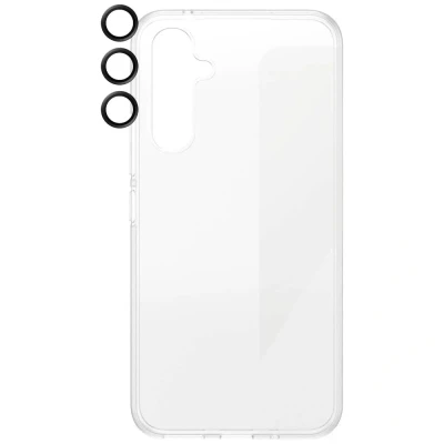 Immagine di PanzerGlass 3 in 1 Bundle Edge2Edge Glass + Case Lens Custodia kit vetro di protezione Samsung Galaxy A55 5G