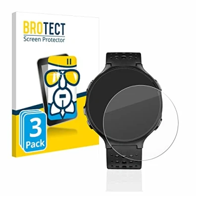Immagine di brotect Pellicola Protettiva Vetro per Garmin Forerunner 235 Protezione Schermo (3 Pezzi) [Durezza Estrema 9H, Chiaro]