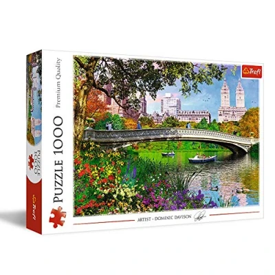 Immagine di Trefl 1000 Elementi, vista di New York, Manhattan, Green Park, te, intrattenimento creativo, regalo, divertimento, classici Puzzle, Colore Central, 10467