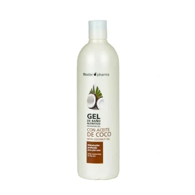 Immagine di Thader Th Pharma Gel da bagno nutriente con olio di cocco, 750 ml