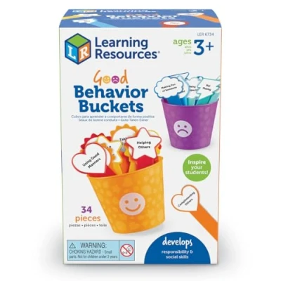 Immagine di Learning Resources Secchielli del Comportamento, Gioco socio emotivo, prescolare, dai 3 anni in su