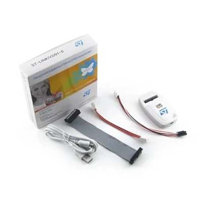 Immagine di Waveshare ST LINK / V2 CN for STM32 STM8 MCUs USB JTAG SWD In Circuit Programmer Debugger Emulator