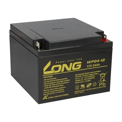 Immagine di Batteria al piombo 12 V 24 Ah VDs AGM Volt, compatibile con 26 28 30