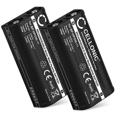Immagine di CELLONIC 2X Batteria BP HP550 11 Compatibile con Sony MDR RF811RK, RF855RK, RF810R, RF811R Ricambio per Auricolari Cuffie Headset 700mAh Bluetooth