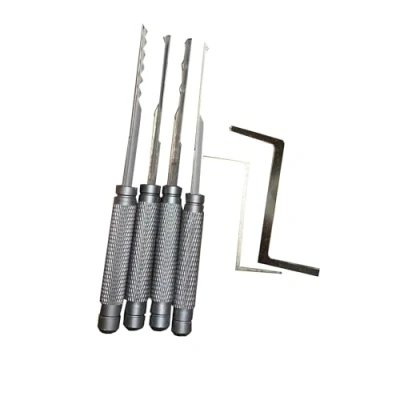 Immagine di Grande strumento Kaba Lock Pick Tool, Crescent Fast Opening Half Round Picking, Open Professional Locksmith Tools