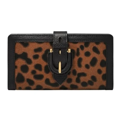 Immagine di Fossil Harwell Portafoglio, Donna, Taglia: One Size, Brown