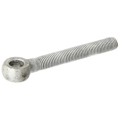 Immagine di Alberts 411220 vite a occhiello senza accessori, adatta bandelle per cancelli, zincata caldo, Filettatura M20, inizio barra filettata 150 mm