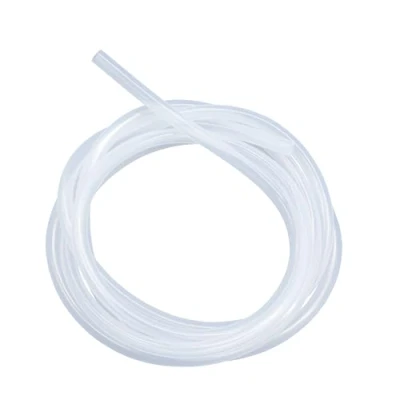 Immagine di LAVMHAB Tubo in silicone 3 mm ID x 7 OD 5 metri di lunghezza, tubi flessibili per uso alimentare, acqua trasparente il trasferimento della pompa