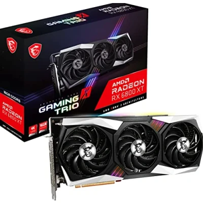Immagine di MSI Radeon RX 6800 XT Gaming X TRIO 16G Scheda Video 16GB GDDR6, 2285 MHz, PCI Express 4, 256 bit, 3x DP v 1.4a, HDMI 2.1