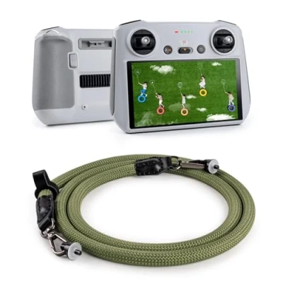 Immagine di VOVMOEYA Cinghia DJI RC Cinturino Mini 4 Pro,Cordino da collo per RC/RC 2/RC Pro/RC Plus telecomando Mavic 3/Mavic 2/Air 2S/Air 3/Mini 3 Pro/Mini Pro Accessori Tracolla