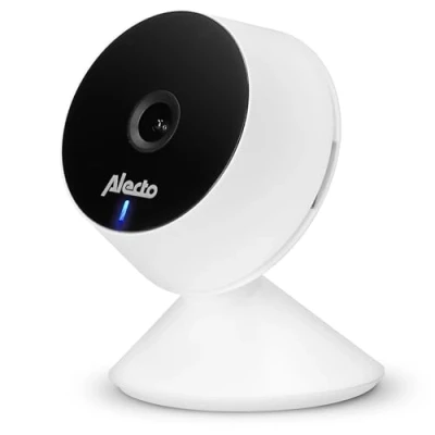 Immagine di Alecto Baby Monitor Video e Audio con telecamera WiFi/WLAN SMARTBABY5 Bambini visione notturna interfono controllabile App Bianco