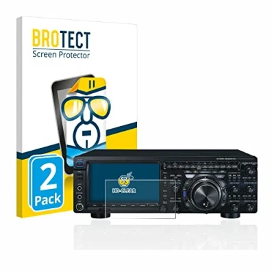 Immagine di brotect Pellicola Protettiva per Yaesu FT DX101D Protezione Schermo (2 Pezzi) [Trasparente, Anti Impronte]
